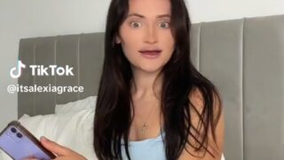 Alexia Grace Hot nude show on bed – new vid